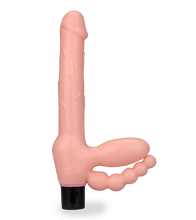 Load image into Gallery viewer, Vibrating triple penetration dildo