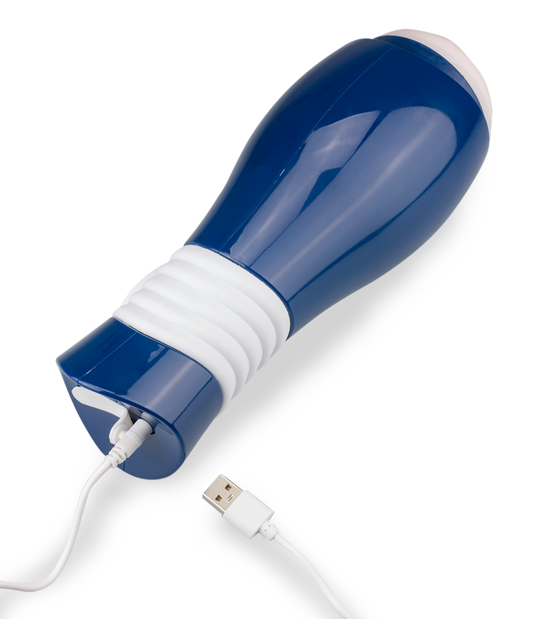 Vibrating vagina masturbator