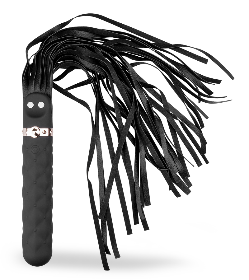 Vibrator with BDSM flogger
