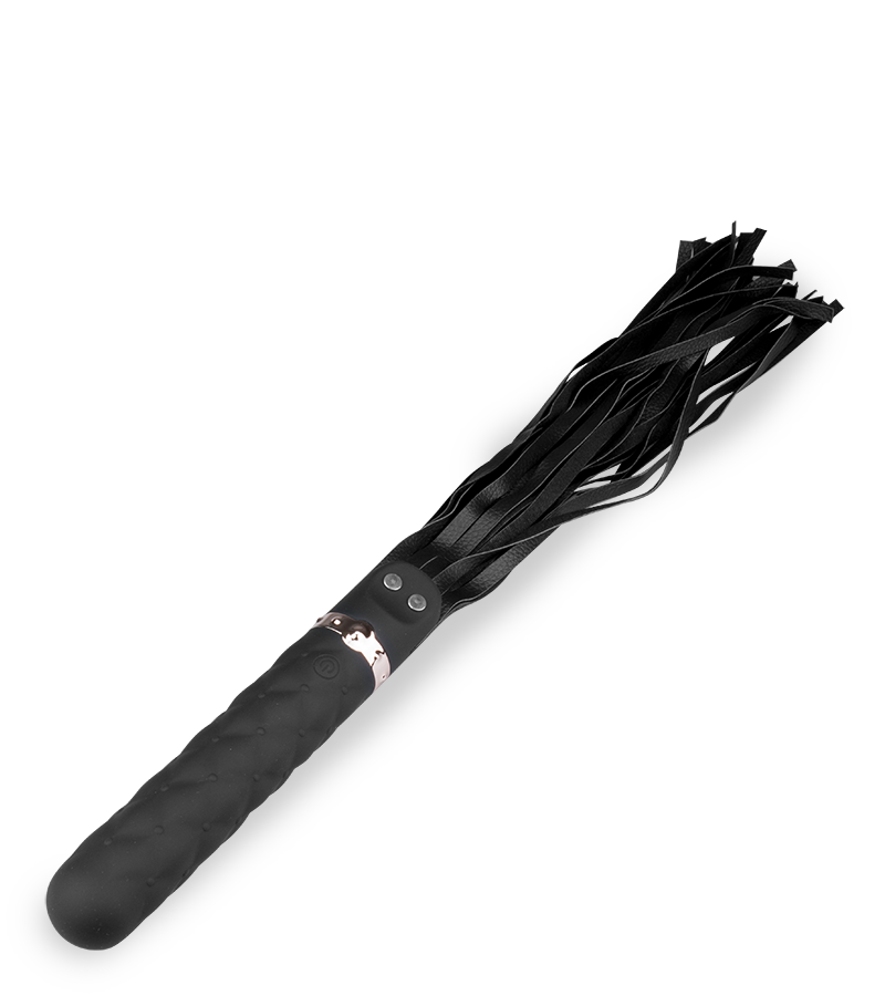 Vibrator with BDSM flogger