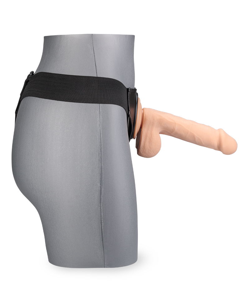 Victor suction-cup strap-on dildo 7.75 inches