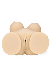 Load image into Gallery viewer, Virginia ass and vagina sex torso with suction and audio feature 8.00 lb