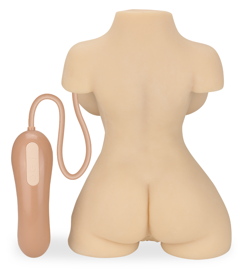 Virginia ass and vagina sex torso with suction and audio feature 8.00 lb