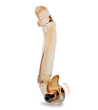 Load image into Gallery viewer, Virtuoso vibrating glass dildo