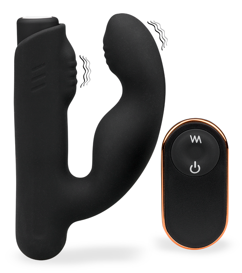 Vista remote-controlled prostate massager