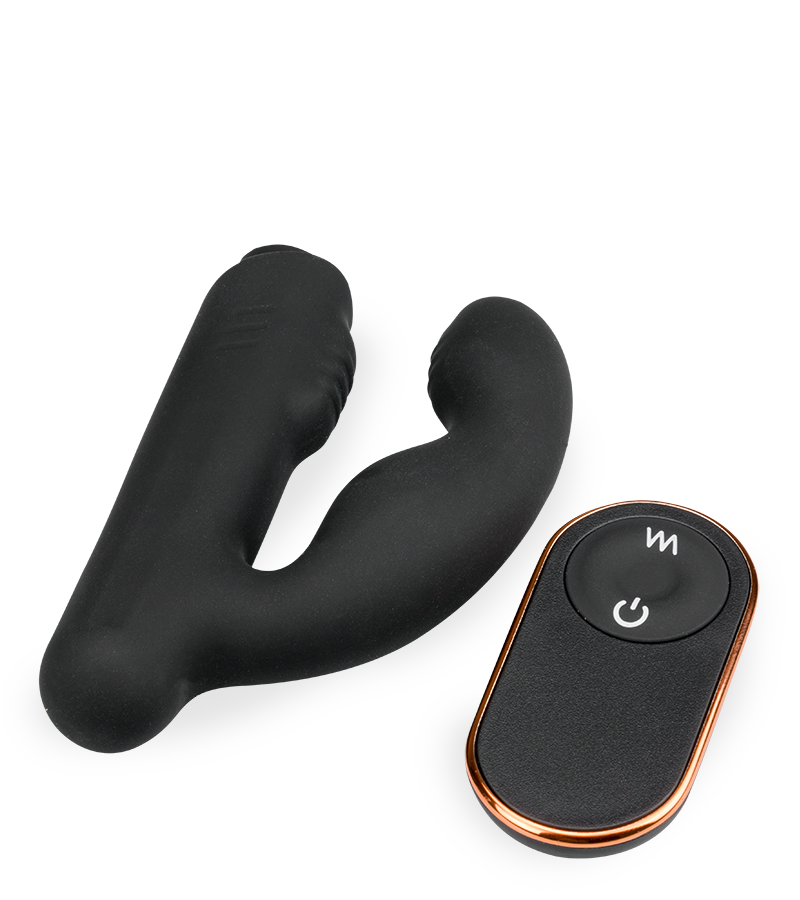 Vista remote-controlled prostate massager