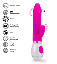 Load image into Gallery viewer, Viva rotating rabbit vibrator