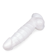 Load image into Gallery viewer, Vladimir ribbed suction cup mega dildo