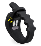 Voltage adjustable e-stim cock ring