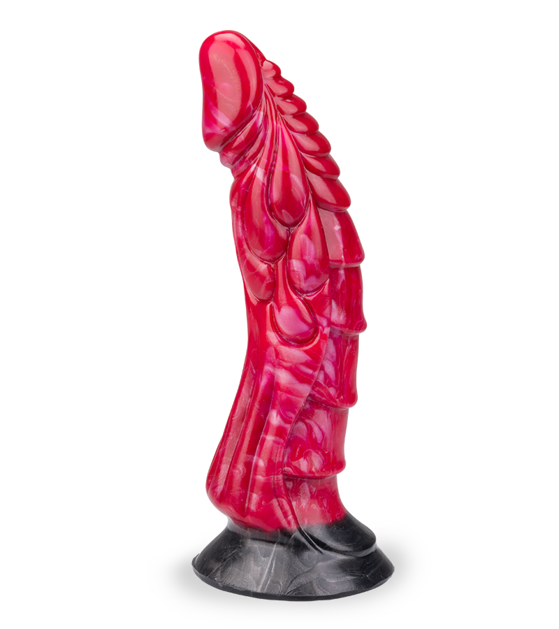 Vraxulor silicone alien dildo with suction cup