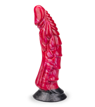 Load image into Gallery viewer, Vraxulor silicone alien dildo with suction cup