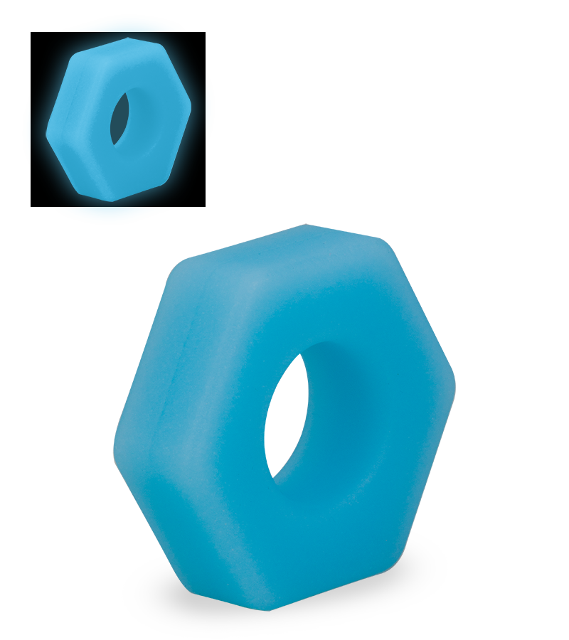 Walt medical-grade silicone glow-in-the-dark cock ring