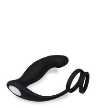 Load image into Gallery viewer, Wandering vibrating double cock ring prostate stimulator