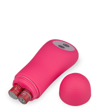 Load image into Gallery viewer, Wearable vibrating shell dildo