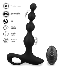 Load image into Gallery viewer, Whisper remote-controlled vibrating anal beads
