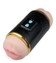 Load image into Gallery viewer, Wild vibrating mouth and pussy masturbator