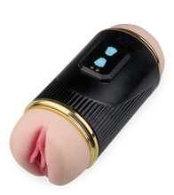 Load image into Gallery viewer, Wild vibrating mouth and pussy masturbator