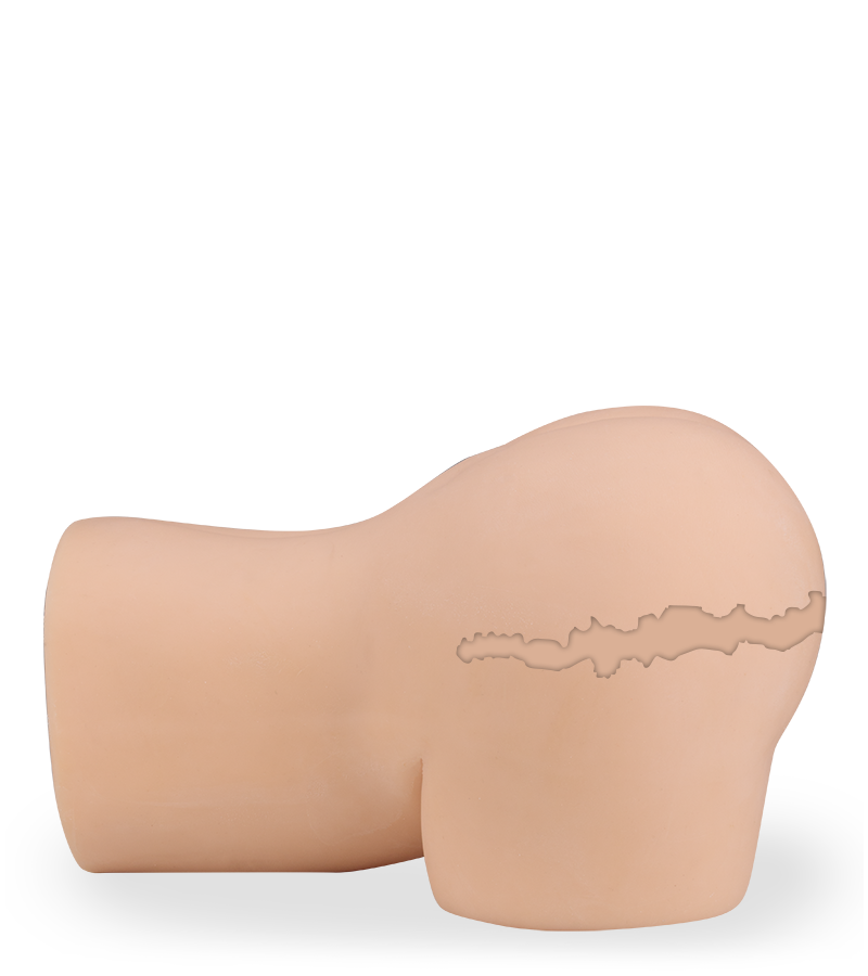 Willow life-sized vibrating and thrusting ass masturbation with suction action 19.84 lb