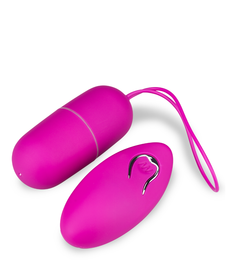 Wireless silicone vibrating love egg - 12 vibrations