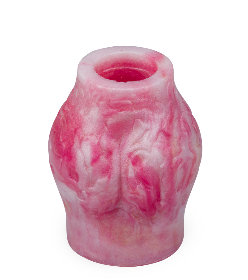 Wolf cock sleeve with knot and ball loop