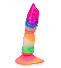 Load image into Gallery viewer, Wolf glow-in-the-dark suction-cup dildo