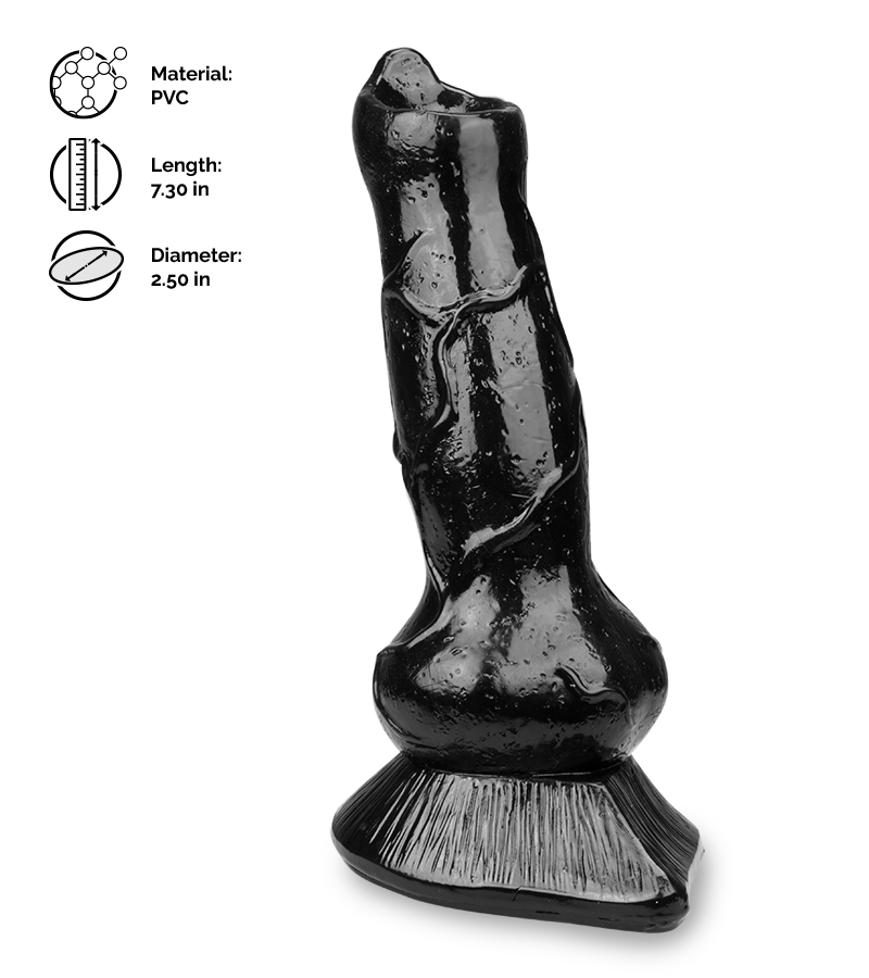Wolf PVC animal dildo