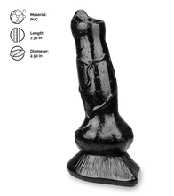 Load image into Gallery viewer, Wolf PVC animal dildo