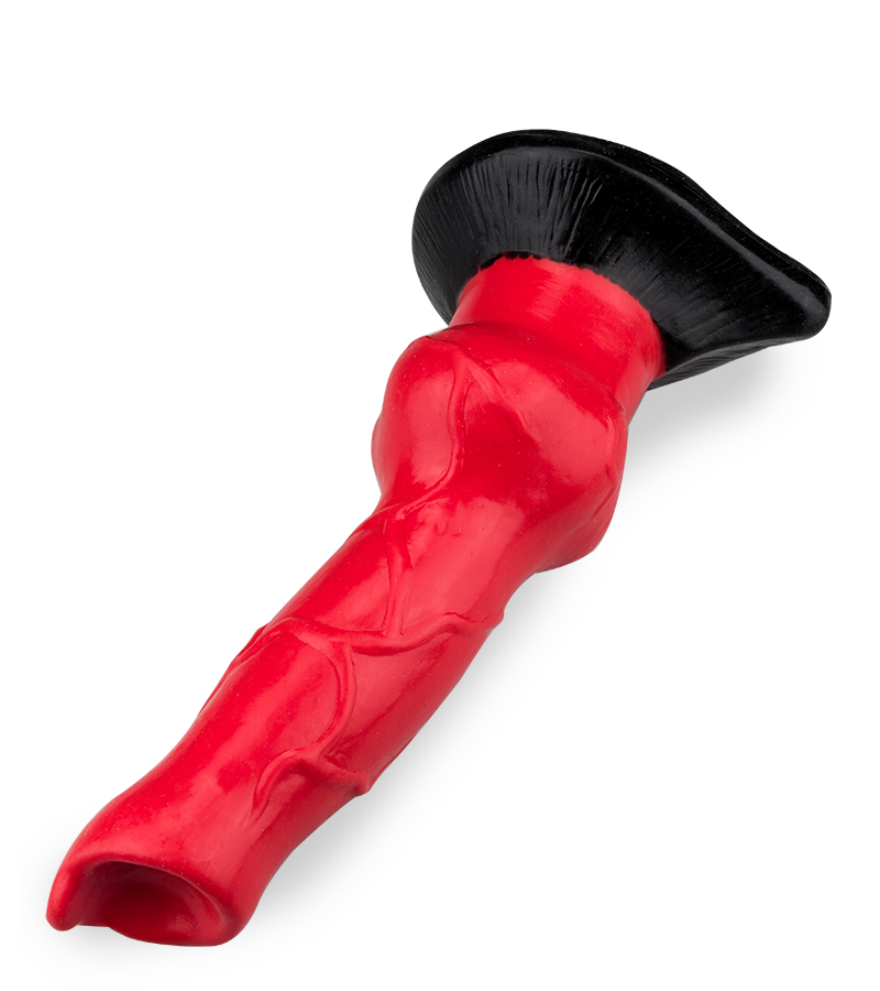 Wolf suction-cup dildo 7.50 inches