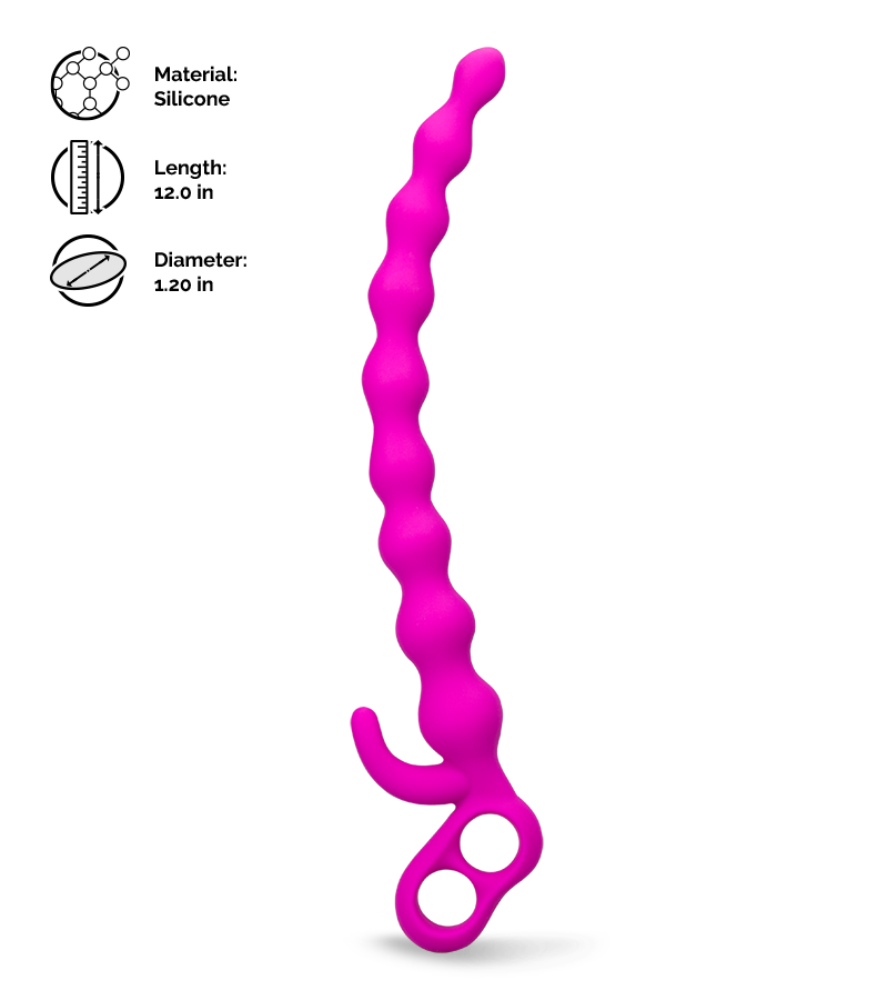 XL anal beads 12.00 inches