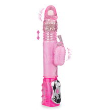 Load image into Gallery viewer, XL Butterfly thrusting rabbit vibrator