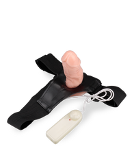 Load image into Gallery viewer, XL-diameter hollow dildo harness