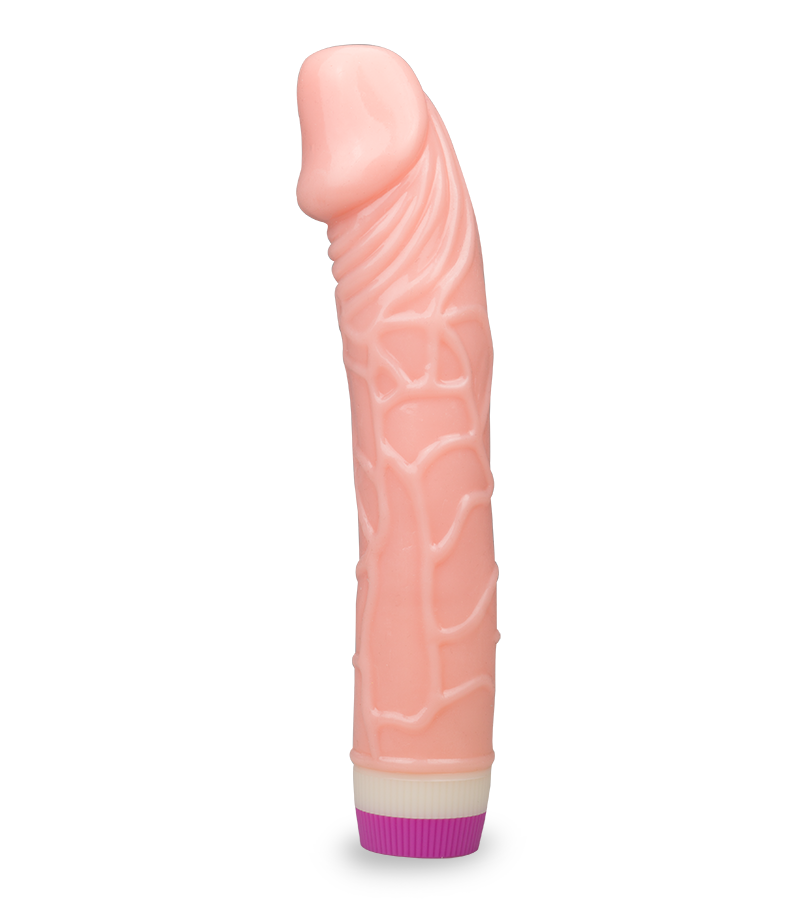 XL-length big tip vibrating dildo