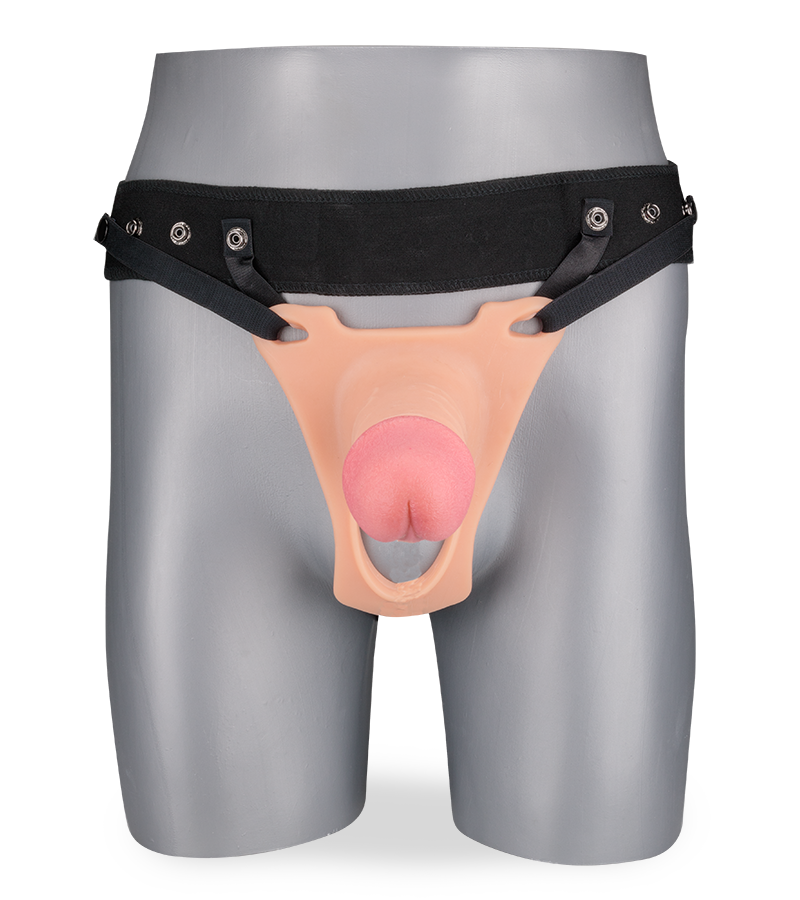 XXL hollow strap on