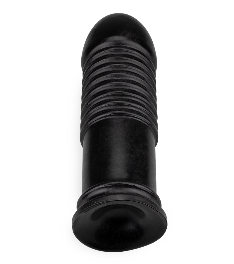 XXL ribbed butt plug