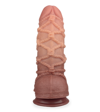 Load image into Gallery viewer, XXL Shibari silicone suction-cup dildo