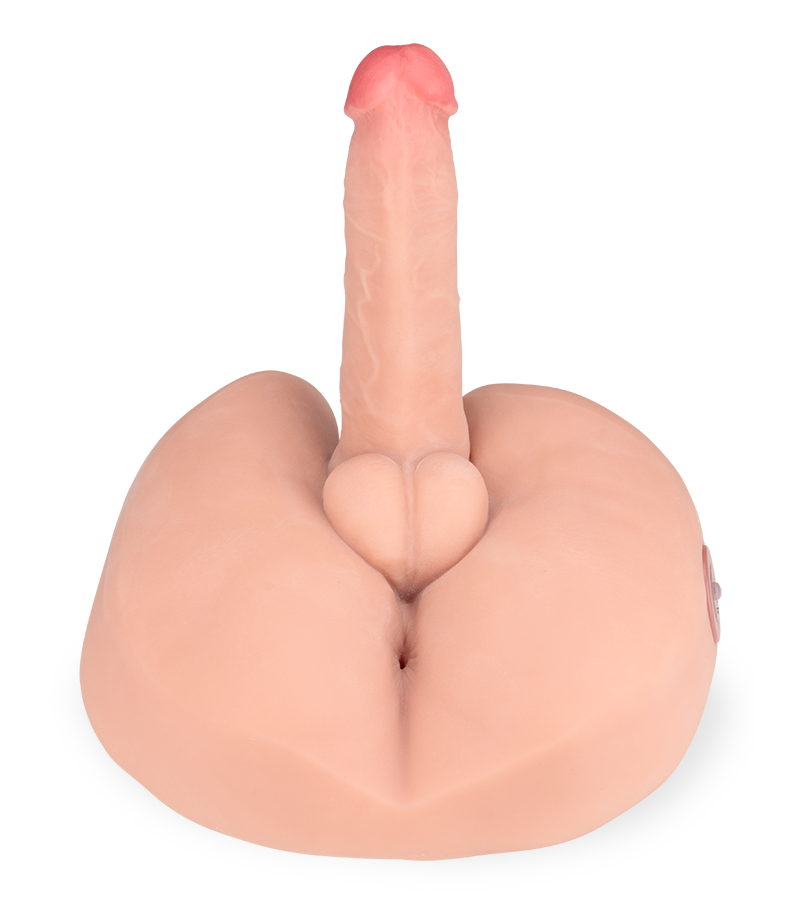 Yanis butt masturbator with vibrating thrusting penis 6.00 lb