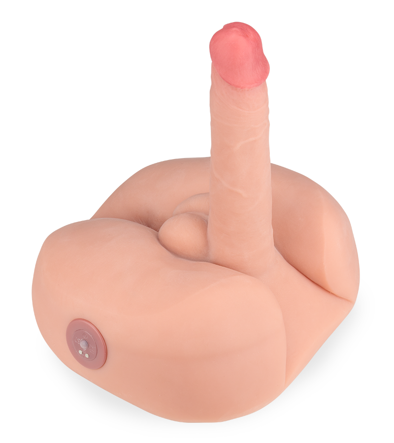 Yanis butt masturbator with vibrating thrusting penis 6.00 lb