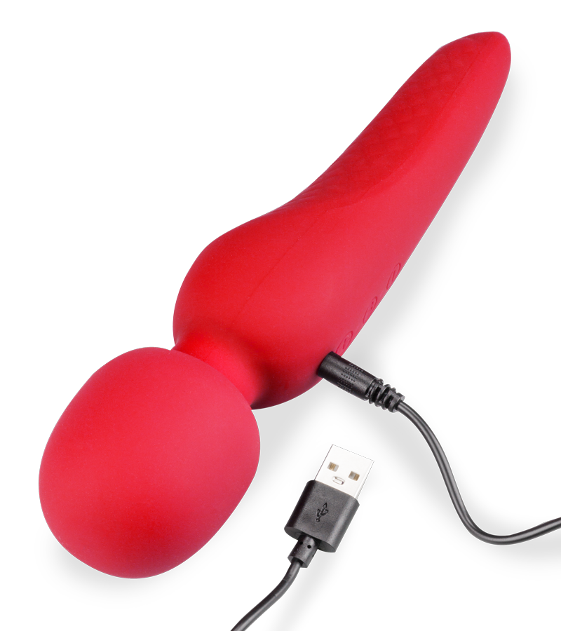 Yesterday wand vibrator with 7 modes and 5 intensity levels